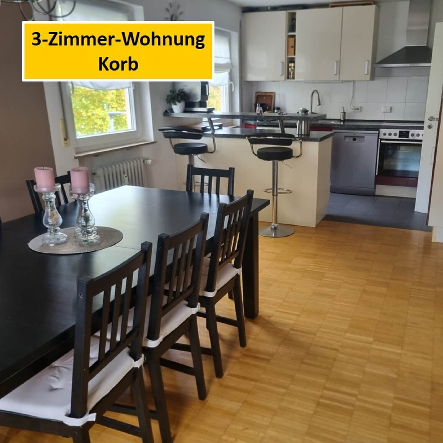 3-Zimmer-Wohnung Korb
