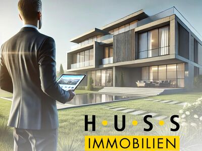 KI Bild Mann mit Immobilie